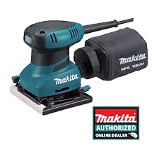 Makita BO4556K 2.0 Amp 4-1/2-Inch Finishing Sander with Case