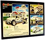 BanBao Civil Services Medium Police Humvee - 250 Pieces
