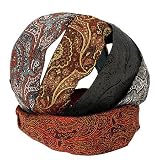 L. Erickson USA Ribbon Headband - Winter Swirl