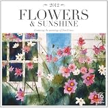 2012 Flowers and Sunshine Wall calendar