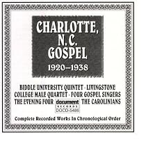 Charlotte, N.C. Gospel (1920-1938)