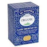St. Dalfour Organic Tea, Classic Breakfast, Tea Bags, 25-Count Boxes (Pack of 12)