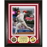 Highland Mint Philadelphia Phillies Cole Hamels 2008 National League Championship Series MVP 24kt Gold Coin Photo Mint