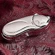 Godinger 897 Cat Silver Plate Lipstick Holder