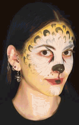 Cinema Secrets EZMU002 - EZ Makeup FX - Kitty Cat Kit