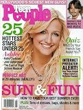 Teen People Magazine: Ashlee Simpson, Johnny Depp (June-July 2006)