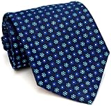Paul Smith Navy Flower Pattern Silk Necktie 60