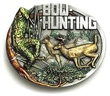 BOWHUNTING Belt Buckle Wildlife Hunting Archery