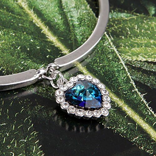 Niceness Jewelry Women Girl Lady Fashion Crystal Heart Bracelet Bangle Jewelry Gift