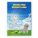 Bichon Frise Property Laws Fridge Magnet Funny