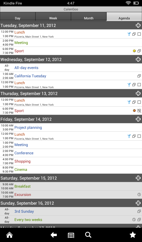 Amazon.com: CalenGoo: Appstore for Android