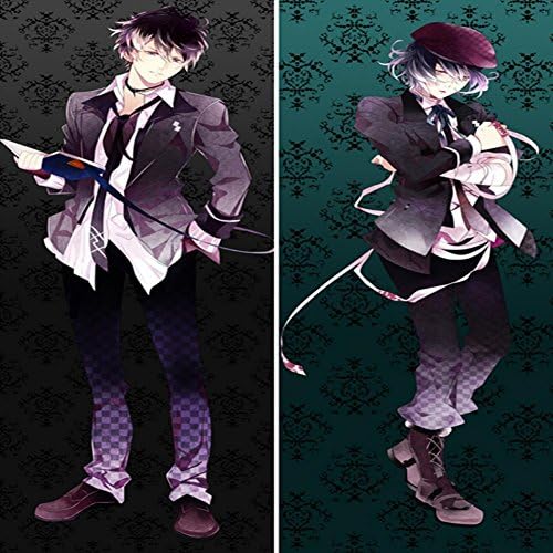 easyLife New Anime Dakimakura Hugging Cover Hd Japanese Anime Pillow Case 150Cm X 50Cm Peach Skin 56015 Diabolik Lovers Lovely