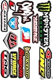 Motocross MX Logo Aufkleber Satz Bogen