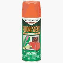 Rust Oleum 1954-830 Fluorescent Finish Aerosol