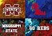 Miss State Painting - House Divided Miss State-Ole Miss