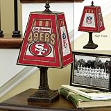  : San Francisco 49ers NFL 14" Art-Glass Table Lamp