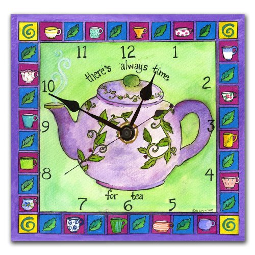 Time For Tea Wall Clock