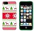 iPhone 5 / 5S Case, DandyCase PERFECT PATTERN *No Chip/No Peel* Flexible Slim Case Cover for Apple iPhone 5 / 5S - LIFETIME WARRANTY [Vintage Christmas]
