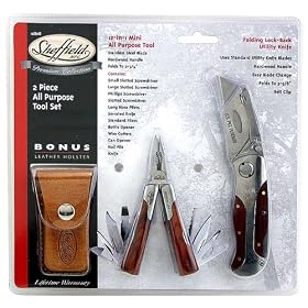 Sheffield 12808 Premium Tool Set, 2-Piece by Great Neck