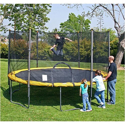 Airzone 14' Spring Trampoline and Enclosure Combo