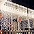 Curtain Lights, OFTENÂ® 3M x 3M 300LED 8 Modes Window Curtain Icicle Lights String Fairy Light for Christmas Wedding Party Club Home Garden Decoration
