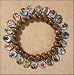 Blessed By Pope Benedict XVI Saints Jewelry Religious 22 Medals Wood Beads Bracelet