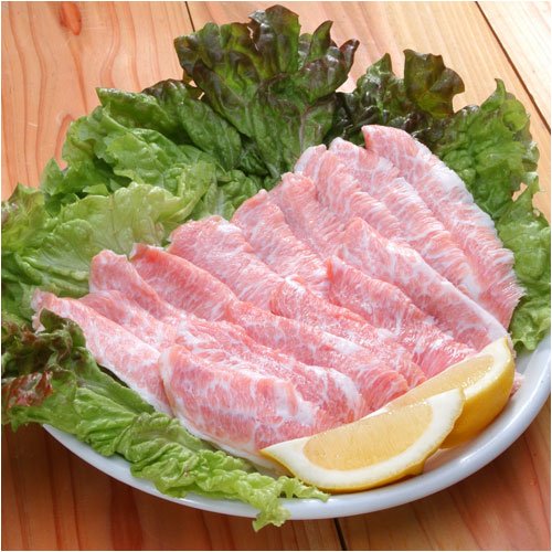 瀬戸牧場産　豚トロ（焼肉用　100g）