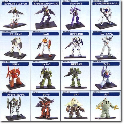 Gundam Action Figure-Gundam Collection Vol. 7 Set of 12-Gundam Figure-Gundam
