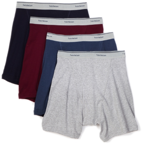 Fruit of the Loom Men's Extended Leg Boxer Brief