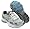 Silver/Blue