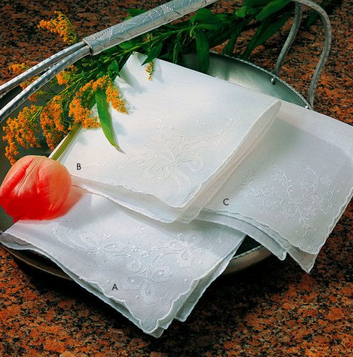 Assorted Floral Handkerchiefs
