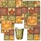 65 Pc Autumn'S Grace Tableware Pack For 8