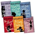 Maya Angelou 6 Books Collection Pack Set RRP: �47.94 (I Know Why the Caged Bird Sings, Gather Together in My Name, Singin'' and Swingin'' and Getting'' Merry: Like Christmas, The Heart of a Woman, All God's Children Need Travelling Shoes, A Song Flung Up to Heaven)