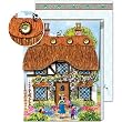 English Cottage Mini Notepad With Magnet Closure