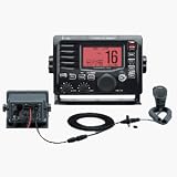 Icom M504 Rear Mic Version Black - Vhf Fixed Mount - Icom