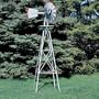 8ft. Ornamental Windmill Adds a Rural Charm to Your Yard!