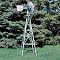 8ft. Ornamental Windmill Adds a Rural Charm to Your Yard!