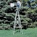 8ft. Ornamental Windmill Adds a Rural Charm to Your Yard!