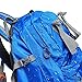 PioneerHiker 50L Water-resistant Hiking Backpack Daypack for Camping Travel Blue