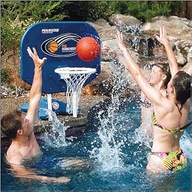 Pro-Rebounder Poolside Basketball Game