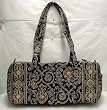 Vera Bradley Small Duffel Bag Caffe Latte
