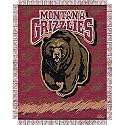 Montana Grizzlies Triple Woven Jacquard NCAA Throw (017 Focus) (48"x60")