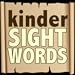 Kindergarten Sight Words