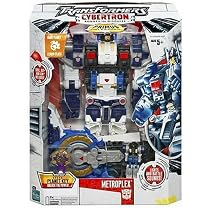 Transformers Cybertron Leader Metroplex with Drillbit