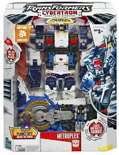 Transformers Cybertron Leader Metroplex with Drillbit