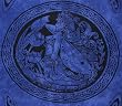 Sarong - "Soft Blue Celtic Fairy", 44" X 66"
