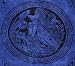 Sarong - "Soft Blue Celtic Fairy", 44" X 66"