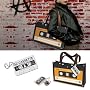 New Cassette Tote Bag Reusable Tape 80s Handbag Hip NWT