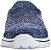 Skechers Performance Womens Go Walk 3 Glisten Walking Shoe,Navy/White,7 M US