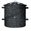 Black 19-qt. 2-pc. Clam/Lobster Steamer Set